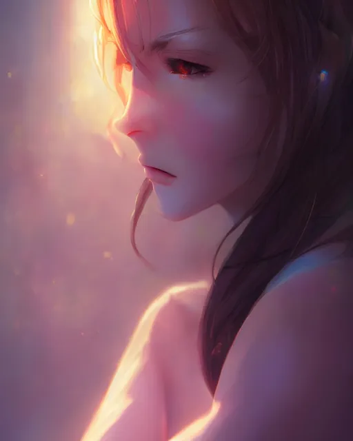 Prompt: goddess, ambient lighting, detailed face, full body shading, by makoto shinkai, stanley artgerm lau, wlop, rossdraws