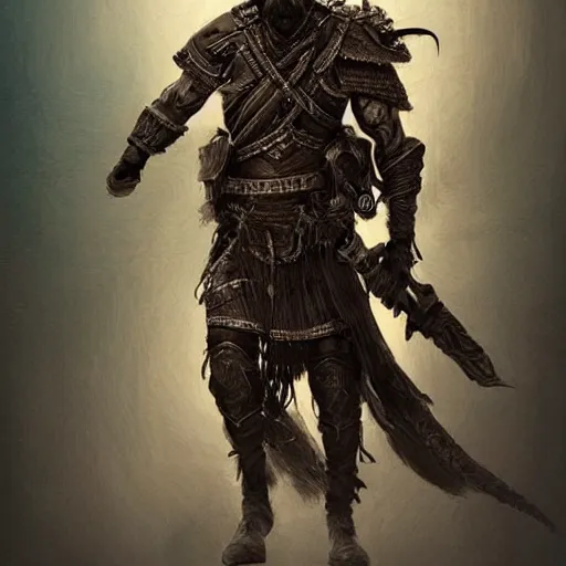 Image similar to “ full body, afghan warrior, an afghan male type, highly intricate detailed, light and shadow effects, intricate, highly detailed, digital painting, art station, concept art, smooth, sharp focus, illustration, advanced digital art, atmospheric lighting, detailed face, dark theme 8 k, hq ”