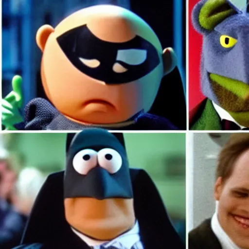 Image similar to Batman, Muppet