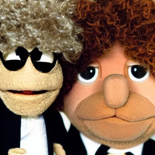 Image similar to jeff lynne as a muppet