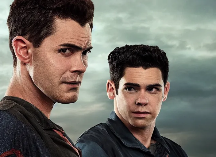 Image similar to portrait of the homelander from Amazon prime series The Boys