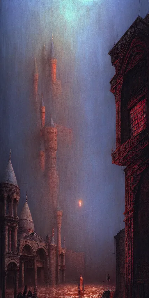 Prompt: a cinematic scene from the istanbul, concept art by beksinski and jean delville, dramatic lighting, ultra hd, hdr, 8 k