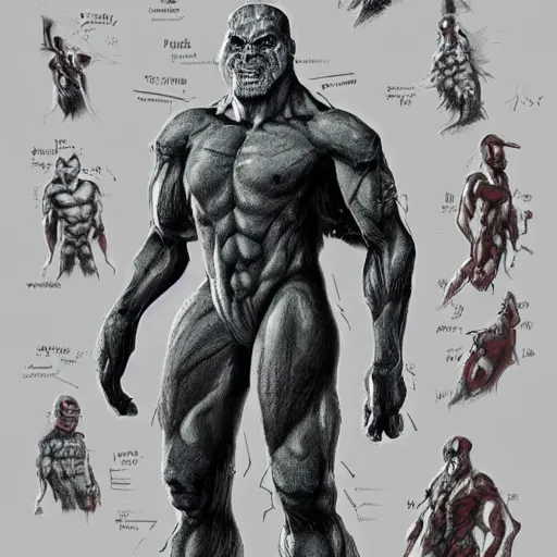 Image similar to full body concept art of a Political Mutant trending on artstation deviantart Pinterest detailed High Resolution HD 8k