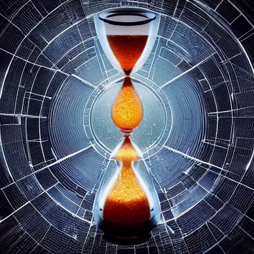 Prompt: cinema 4D cinematic render, POV inside an hourglass looking up into the falling sand, trapped inside an hourglass, sand, time, deserted sand, glass, inside view, humanoid pov, intricate artwork by Tooth Wu and wlop and beeple. octane render, trending on artstation, greg rutkowski very coherent symmetrical artwork, cinematic, hyper realism, high detail, octane render, 8k