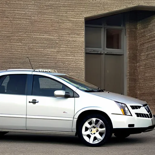 Image similar to mix between pontiac aztec and cadillac