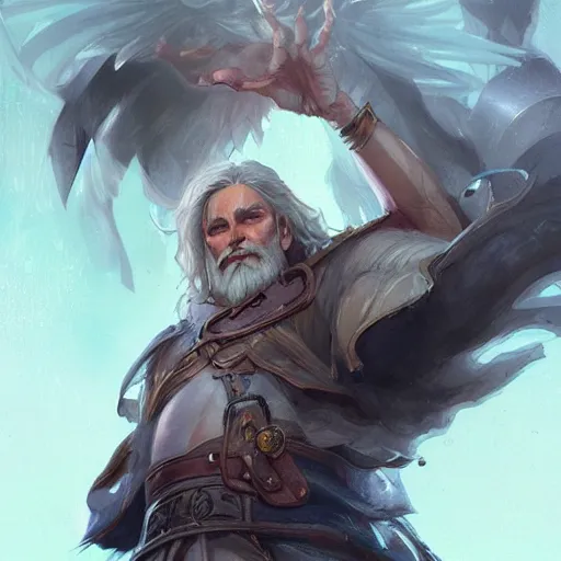 Image similar to male wizard, art by artgerm and greg rutkowski and magali villeneuve, d & d, fantasy, portrait, highly detailed, headshot, digital painting, trending on artstation, concept art, sharp focus, illustration