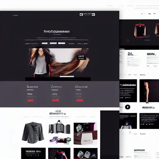 Image similar to website figma design e - commerce electronic,