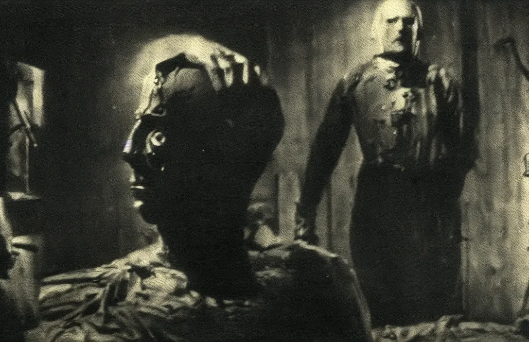 Image similar to sense of time suspended psychological science fiction divisionism intact flawless ambrotype from 4 k criterion collection remastered cinematography gory horror film, ominous lighting, evil theme wow photo realistic postprocessing painting my karl heilmayer pieter s aenredam