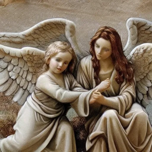 Image similar to biblically accurate angels