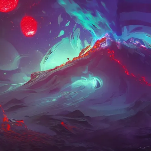 Image similar to a cosmic lava lamp, dynamic lighting, fantasy concept art, trending on art station, stunning visuals, creative, cinematic, ultra detailed