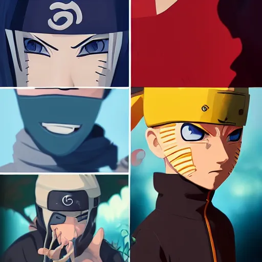 Image similar to face icon stylized minimalist naruto, loftis, cory behance hd by jesper ejsing, by rhads, makoto shinkai and lois van baarle, ilya kuvshinov, rossdraws global illumination