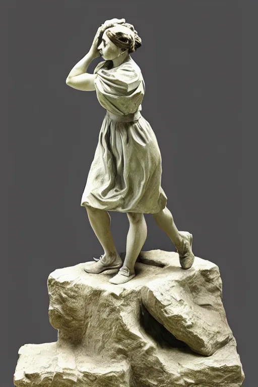 Prompt: sculpture of the victory Women by camille Claudel