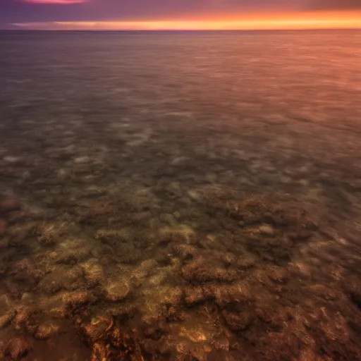 Image similar to underwater city long exposure