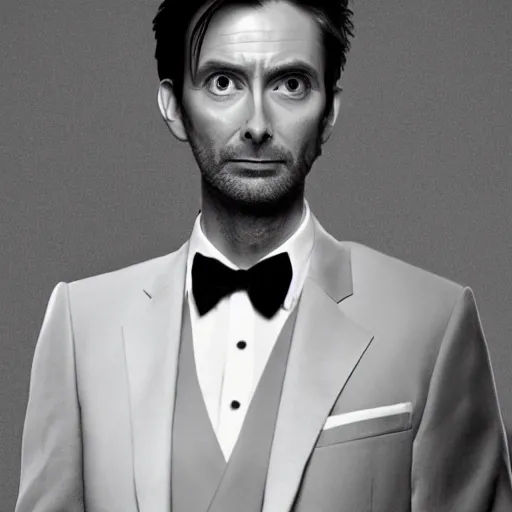 Image similar to photograph of david tennant in a tuxedo