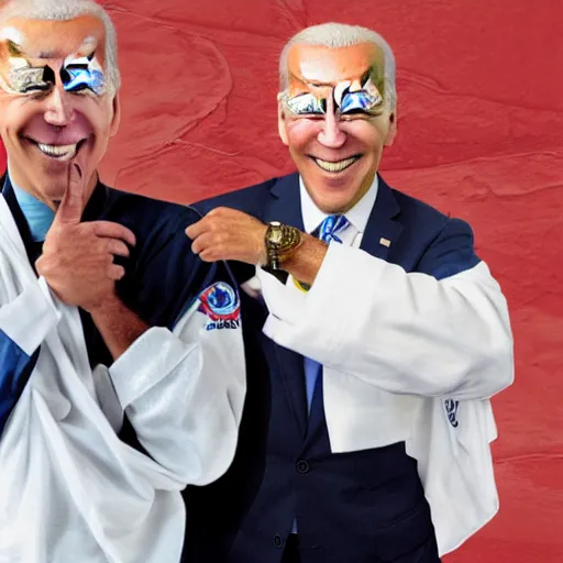 Prompt: joe biden as hokage