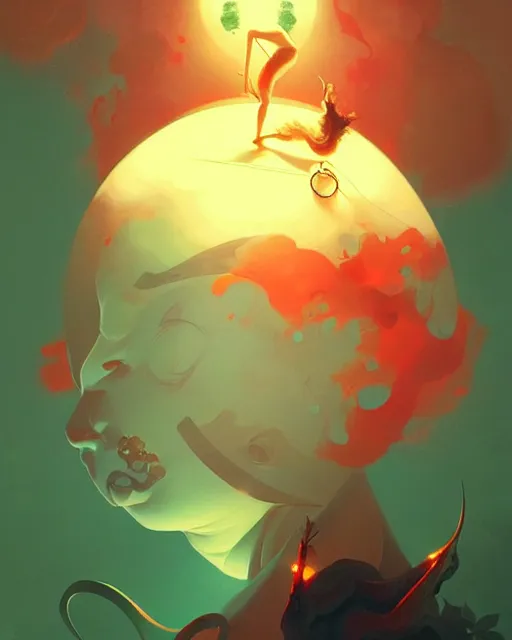 Image similar to toxicity, art by peter mohrbacher, ilya kuvshinov, victo ngai, ryohei hase, beautifuly lit, sharp focus