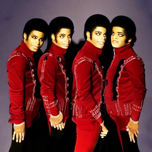 Prompt: the jackson five as vampire slayers