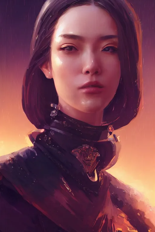 Prompt: a fancy portrait of an attractive alian lady by Greg Rutkowski, Sung Choi, Mitchell Mohrhauser, Maciej Kuciara, Johnson Ting, Maxim Verehin, Peter Konig, final fantasy , 8k photorealistic, cinematic lighting, HD, high details, atmospheric , trending on artstation