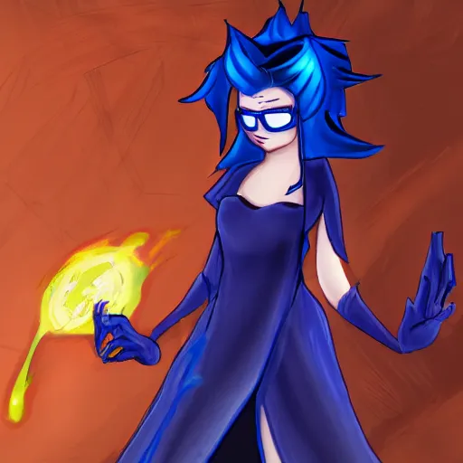 Image similar to Vriska Secret in style of Hades