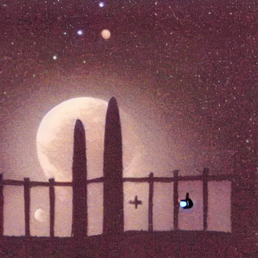 Prompt: a low - quality vhs video from 1 9 9 0 of a cg ghost wandering a moonlit cemetery