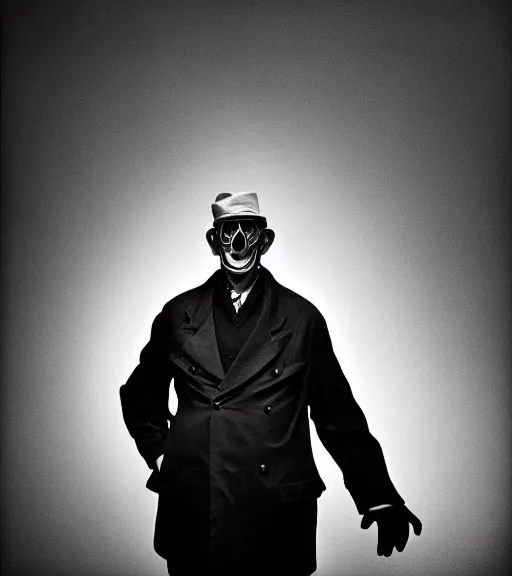 Image similar to portrait of the invisible man, angry look, dark background, studio light, hdr, nikon 2 4 mm f / 1. 8 g, by sebastiao salgado