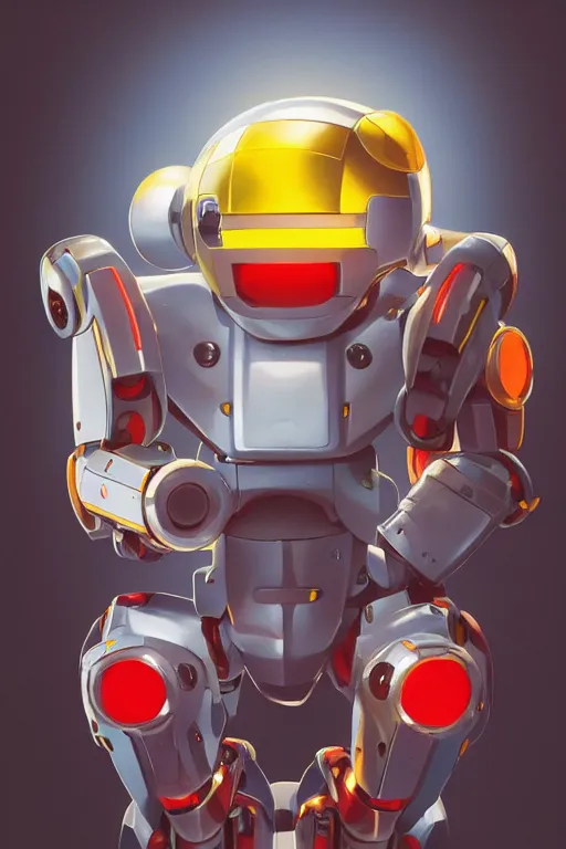 Image similar to metabots medabots medarotto medarot robot minimalist comics helmet mask neon cybereye, behance hd by jesper ejsing, by rhads, makoto shinkai and lois van baarle, ilya kuvshinov, rossdraws global illumination ray tracing hdr radiating a glowing aura