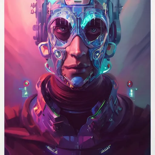 Image similar to a portrait of a cybernetic antichrist, cyberpunk concept art by pete mohrbacher and wlop and artgerm and josan gonzales, digital art, highly detailed, intricate, sci-fi, sharp focus, Trending on Artstation HQ, deviantart, unreal engine 5, 4K UHD image