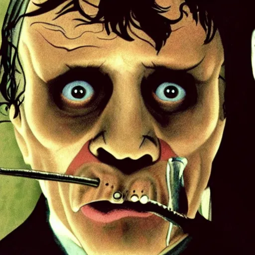 Image similar to hannibal lecter by tim burton