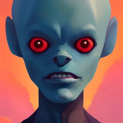 Image similar to face icon stylized minimalist alien 1 9 7 9, loftis, cory behance hd by jesper ejsing, by rhads, makoto shinkai and lois van baarle, ilya kuvshinov, rossdraws global illumination