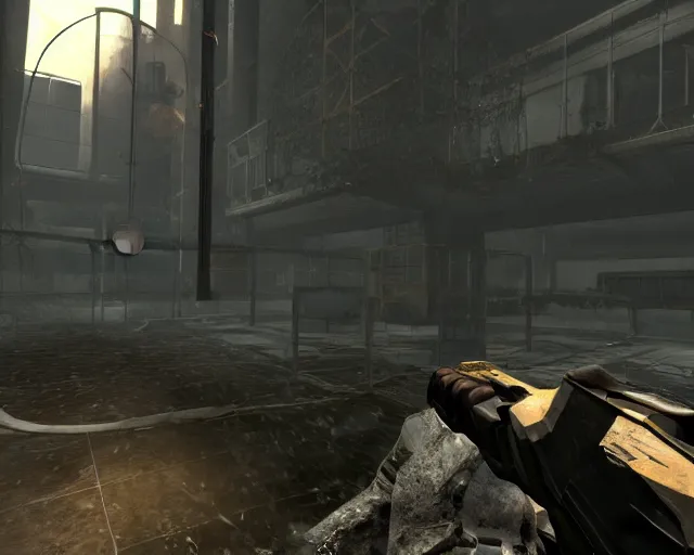 Prompt: Half-Life 3 screenshot