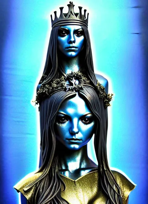 Image similar to metal statue of Victoria Justice as the down-to-earth princess of sorrowful tears. ultra detailed painting at 16K resolution and amazingly epic visuals. epically beautiful image. amazing effect, image looks gorgeously crisp as far as it's visual fidelity goes, absolutely outstanding. vivid clarity. ultra. iridescent. mind-breaking. mega-beautiful pencil shadowing. beautiful face. Ultra High Definition. godly shading. amazingly crisp sharpness. photorealistic film cel processed twice..