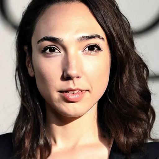 Image similar to japanese eyes, african nose gal gadot