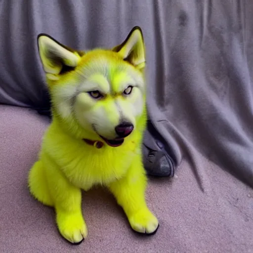 Image similar to irradiated mutated husky