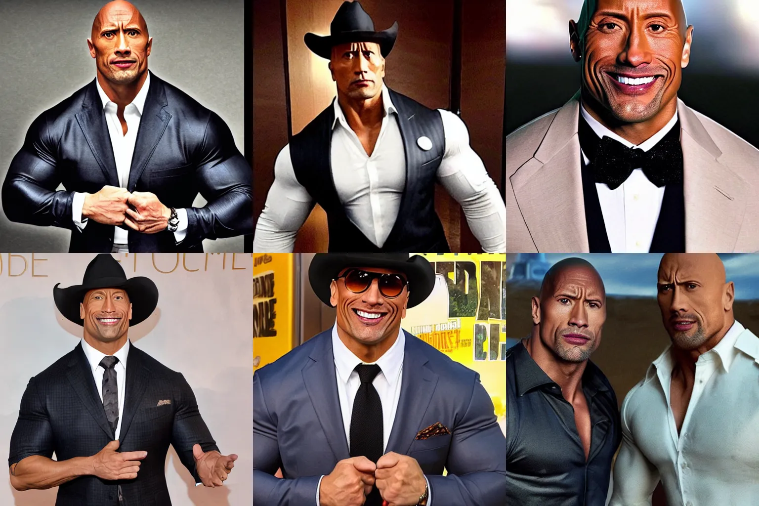 Prompt: Dwayne Johnson as Doug Dimmadome