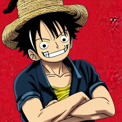 Image similar to luffy in 🐼