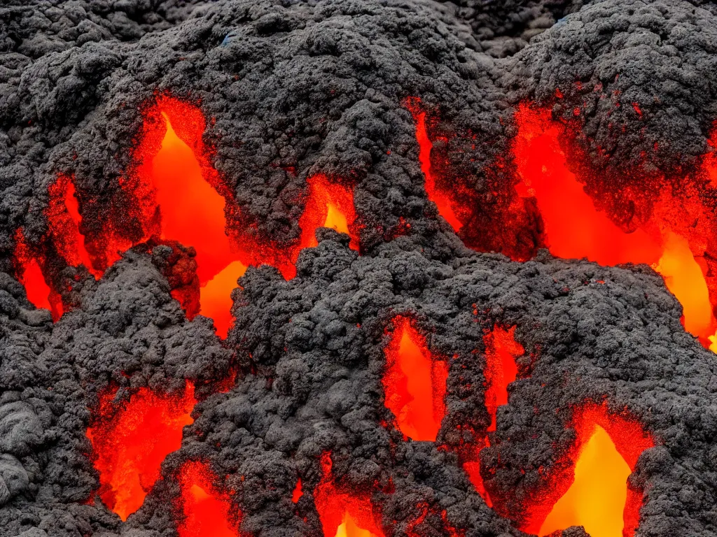 Image similar to volcanic eruption, high definition detail, 8 k, photography