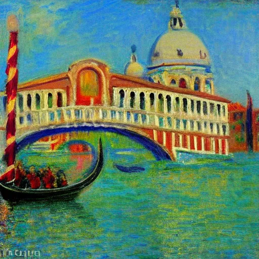 Prompt: Venice in the style of Monet
