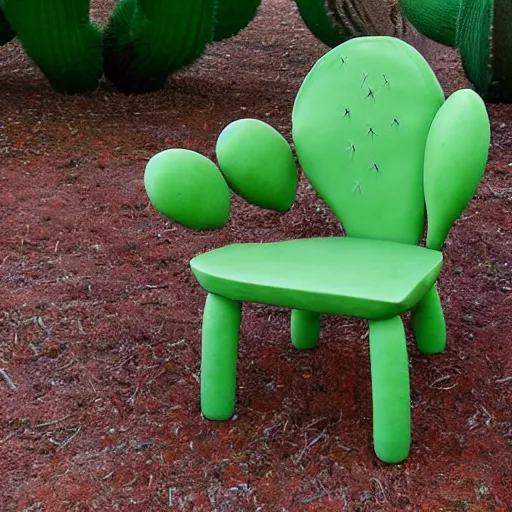 Image similar to a cactus chair