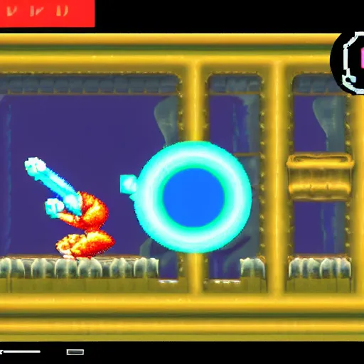 Image similar to screenshot metroid on nintendo 6 4