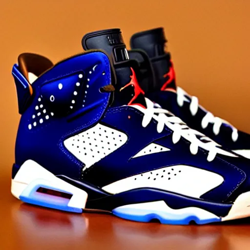 Image similar to spacejam jordan 6 basketball shoes 1990s edition collectors edition