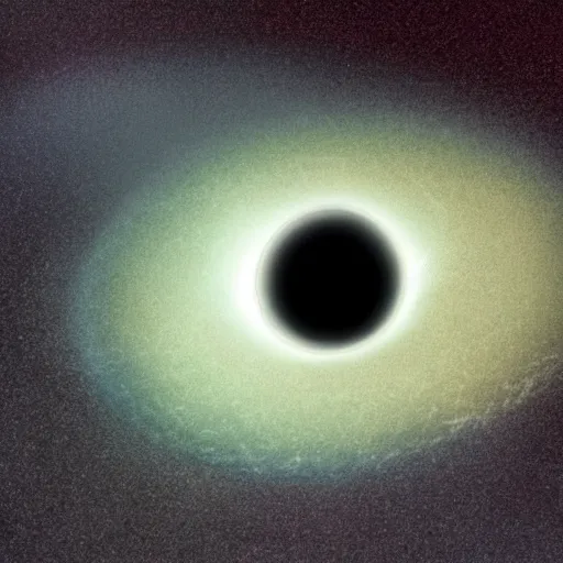 Prompt: watching the end of the universe from inside of a black hole