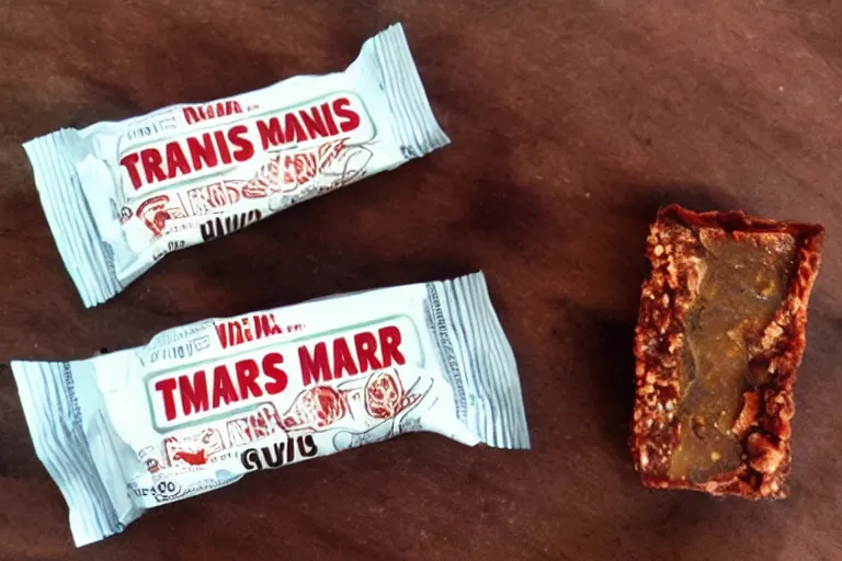 Image similar to They forgot to add the throbbing vein to my mars bar. Day ruined.