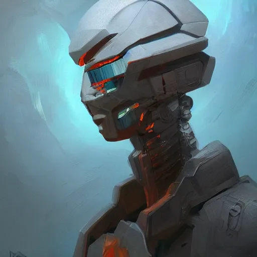 Image similar to concept art by jama jurabaev, brush stroke, scientist, scifi, trending on artstation, high quality, extremely detailed