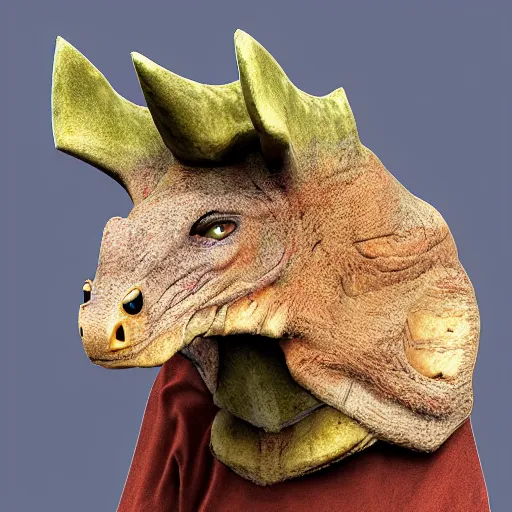 Image similar to stegoceras, mouse face teeth ears, photo realistic, epic pose