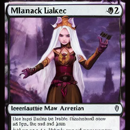 Image similar to MTG New Planeswalker Lilliana the Weird BB2