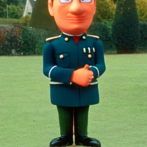 Image similar to herman goering in postman pat