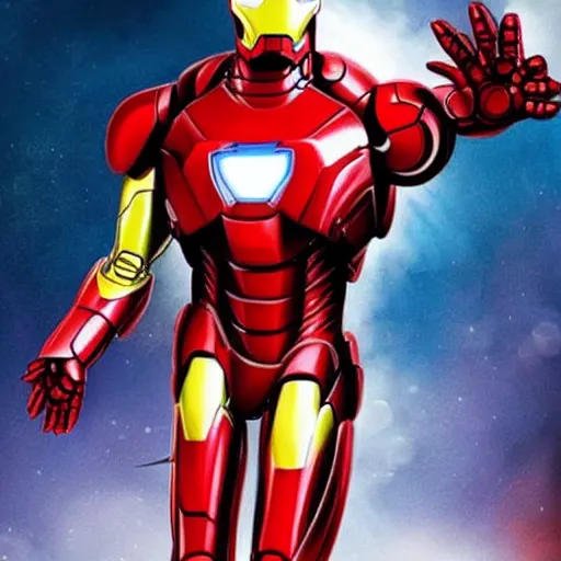 Image similar to tom cruise as superior iron man