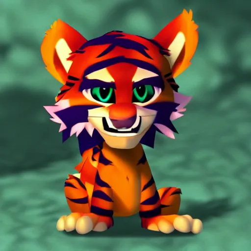 Image similar to Tiny Tiger form crash bandicoot