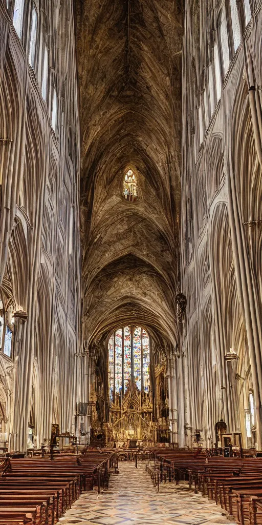 Prompt: award winning photograph of a charming cathedral made of flesh