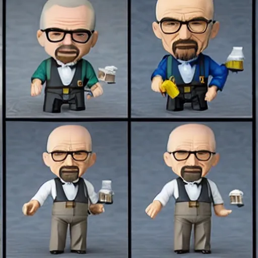 Prompt: nendoroid Walter white